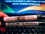 BLACK SOCIAL WORKERS ICON PENS