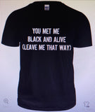 BLACK AND ALIVE